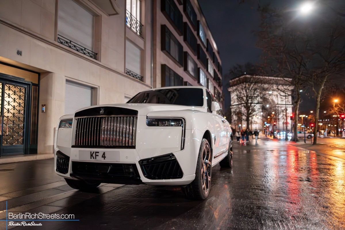 Rolls-Royce Cullinan Black Badge Series II spotted in Paris — BerlinRichStreets